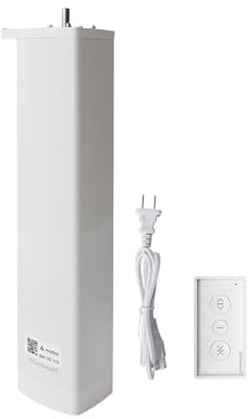 Matter Thread Elektrischer Smart Curtain Motor - Automatisches Schiebevorhangsystem, Remote App/Voice/Manuelle Steuerung, Funktioniert mit Google Home, Smart Things, Apple HomeKit (Motor + 1