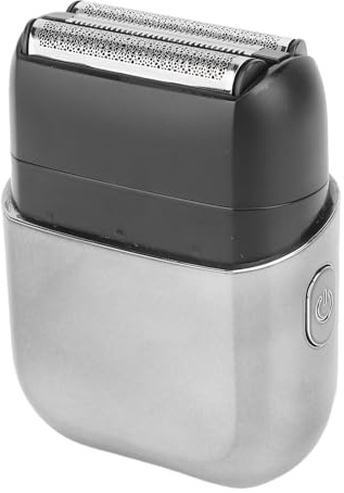 ZJchao Elektrischer Folienschneider, Mini-wiederaufladbarer Herren-Bartschneider mit Schwebendem Kopf, LED-Anzeige für die Gesichtshaarpflege, ABS Ti, 900 MAh Akku