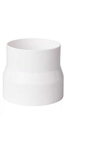 HG Power φ110-100mm Reduzierstück ABS Abluftschlauch Adapter für Rohrventilator Reduzierverbinder Reduktion Übergang Lüftung Rundrohr Ventilation Lüftungskanal