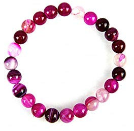 SHOP-STORY - Bracelet Amour et réconciliation en Agate Rose