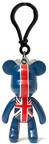 Popobe Porte-clés - Union Jack Bear