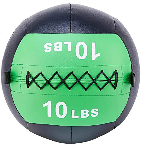 Fitvids Workout Übung Fitness gewichteter Medizinball, Wandball und Slam Ball, Wandball, 4,5 kg