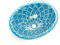 Aqua Azul – Kleines buntes Waschbecken, Mexikanische Oval Einbauwaschbecken | Klein Keramik Talavera Waschbecken aus Mexiko | Ideal fur Badezimmer, wc, Gästebadezimmer