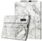 Fintie Case for Microsoft Surface Go 4/3/2/Surface Go 10 Inch Tablet - Multi-View Angle Faux Leather Protective Case with Document Slots, Type Cover Compatible, Marble White