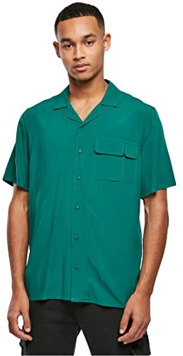 Urban Classics Herren Viscose Camp Shirt