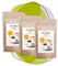 Fit4Taste 3x Stevia Kristalline Streusüße | 3x 1kg | Reine Süße | Ohne bitteren Nachgeschmack | Zum Kochen und Backen | 3x 1kg