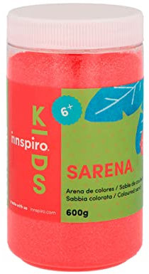 INNSPIRO Starker roter Farbsand 600 Gr.