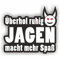 Folien-Zentrum - 2x Überhol Ruhig 8,5 x 7,5 cm - hochwertiger Aufkleber Auto Tuning - OEM & JDM Auto Sticker - Lustige Aufkleber für Auto - Stickerbomb - Autoaufkleber - Made in Germany (2)