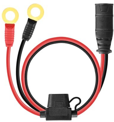 Foileon Wire Harness - Universal and Reliable Wire Connector, Compatible with NOCO GC008 and M10 (3/8in) XL Eyelet Terminal Connector,Charger Cable, Extension Cable,Jump Starter Cable