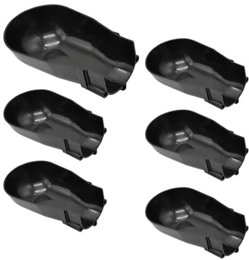 Oshhni 6X Billard Loch Liner, Billardtisch Liner Pool Tisch Tasche Liner, Billard Zubehör Set für Bar Pool Tisch