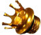 Kraftstoff tankdeckel Krone Belüfteter Tankdeckel, Tankdeckel, Kompatibel Mit Für Harle&y Sportster XL 883 1200 48 Dyna