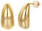 Airokiy Statement Tropfen Ohrringe Gold Hängend 18K Vergoldete Hypoallergene Wasserfest Drop Ohrringe Dupes für Damen