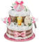 Timfanie® Windeltorte | Boho Baby-Cake | rosa | 0-8 Monate