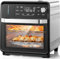 Nuwave Combi Four à vapeur tout-en-un en acier inoxydable de 40 litres : friture à l'air, toasts, vapeur, sous vide et plus, précision 22-500 °C, humidité réglable, 120 préréglés,