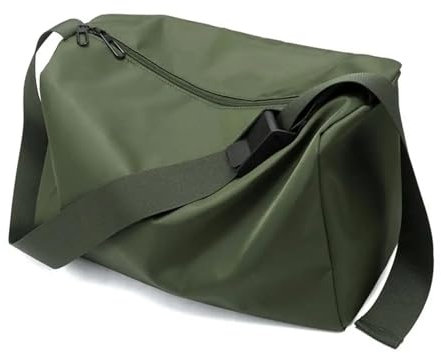 EXKURPOO Sporttasche 1Pcs Gym wasserdichte Tasche Fitness Training Bag Outdoor Yoga Tasche Gym Sport Duffle Reisetasche Umhängetasche Freizeit Tasche(Green)