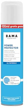 BAMA Protector Potente - Spray Impermeabilizante para Zapatos, Bolsos y Chaquetas Tratamiento Repelente de la Suciedad y del Agua Protector Universal para Calzado - 2 x 300ml