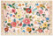 CUCUFA Flower Door Mat, Floral Door Mat 2x3ft, Colorful Welcome Mats Home Decor, Front, Decorative Rug for Entryway