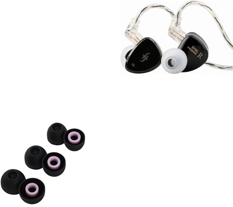 LINSOUL SIMGOT EM6L In-Ear Monitor und Kiwi Ears Flex Ohrstöpsel Tipps