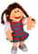 Living Puppets W770 Handpuppe Lischa 45 cm