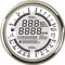 ELING Multifunktionsanzeige GPS Geschwindigkeitsmesser Tachometer Stunde Wassertemperatur Kraftstoffstand Öldruck Voltmeter 12V 3-3/8 Zoll (85mm) Mit Hintergrundbeleuchtung