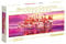 Clementoni 39427 Tanz der Flamingos – Puzzle 1000 Teile, Panorama Puzzle, Geschicklichkeitsspiel für die ganze Familie, Erwachsenenpuzzle ab 14 Jahren