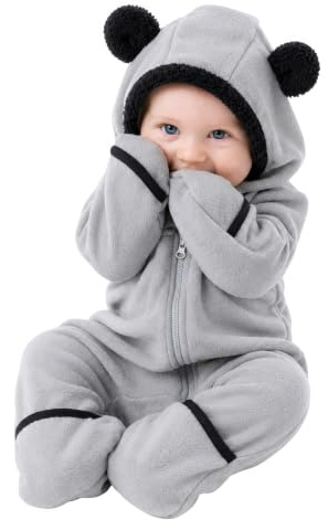 Cuddle Club Unisex Baby Fleece Bunting Strampler für Kleinkinder und Kleinkinder