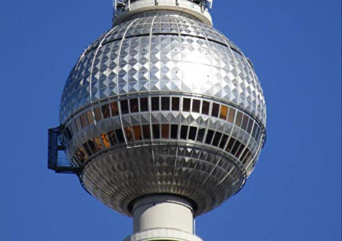 hansepuzzle 62220 - Berlin Puzzle 130 Teile - Orte Motiv mit hochwertiger Aufbewahrung: Kartonbox und wiederverschließbarem Beutel - Format 28,7 × 20 cm