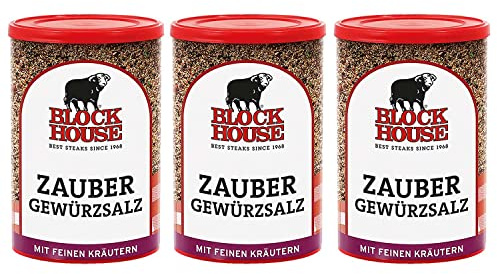 Block House Zaubergewürz 3x 280g Gewürzmischung – in Restaurantqualität