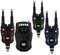 New Direction Tackle Bissanzeiger K9s 3+1 Set | Funk | Smart Link | App Steuerung | Receiver mit Display | Halo Nightlight | Snag Ears