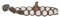 TAMASHII BRACCIALE 1 GIRO CON PIETRE QUARZO ROSA DA 6 MM BHS601-33