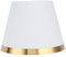 Paralume in Tessuto Paralume Moderno in Stile Europeo per Lampada da Tavolo E27 e Lampada da Terra Camera da Letto Soggiorno Dormitorio Decorazione Ufficio(bianca)