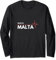 Malta Made In Luogo di nascita Orgoglio Nazionale Maglia a Manica