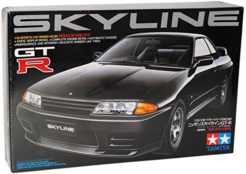 Nisan Skyline Gt-r GTR R32 Coupe Schwarz 24090 Bausatz Kit 1/24 T*A*M*I*Y*A Modellauto Modell Auto
