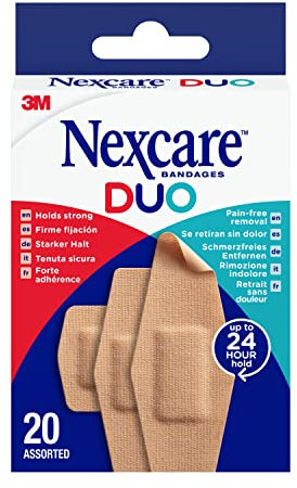 Nexcare DUO Pflaster, assortiert, 20/Pack