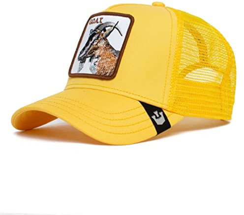 Goorin Bros. Unisex-Erwachsene Farm Original Seasonal Snapback Trucker Hat for Men and Women Baseballkappe, Gold The G.o.a.t, Einheitsgröße