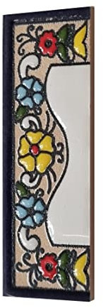 Mini Altea - Piastrelle in ceramica con motivo floreale, 7,5 x 3,5 cm, colore: Spagnolo