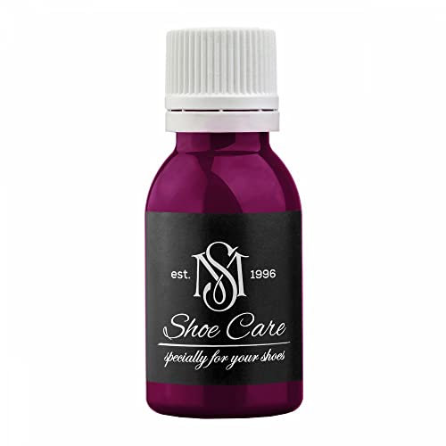 Peinture de Recoloration Cuir & Daim MAVI STEP pour Meubles, Canapés, Chaussures & Sacs - Teinture Restauratrice de Couleur pour Chaussures, Sneakers & Canapés - 359 Violet Pourpre, 50 ml