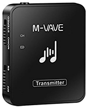 FACULX Wireless in-ear Monitor System 2.4G Stereo Studio Apparecchiature Trasmettitore Beltpack Ricevitore Accoppiamento Automatico, per Studio, Prova Banda, Prestazioni dal per Vivo