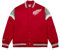 Mitchell & Ness Detroit Red Wings NHL Heavyweight Satin Jacket Red - L