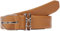 Calvin Klein Damen Gürtel Loop Round Buckle Belt aus Leder, Braun (Lion), 75 cm