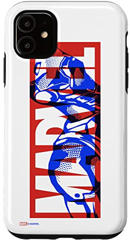Marvel Logo Iron Man Comic Art Avengers Case for iPhone 11