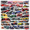 50 Stück Rennen Aufkleber Pack Sportwagen Sticker Set wasserdichte Vinyl Sticker für Laptop Kinder Autos Motorrad Fahrrad Skateboard Gepäck Koffer Computer Aufkleber Graffiti Decal