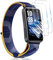 Bekiikoo Protector para Huawei Band 9 [3 Piezas], TPU flexible de protección completa, HD Antiarañazos, cobertura completa, libre de burbujas Protector de Pantalla para Huawei Band 9