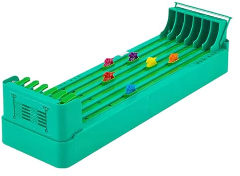 QOKLIYUI Brettspiele für Erwachsenenspaß, realistische Pferderennen Spielpartys, Kunststoff Brettspiele für Erwachsene, Gesellschaftsspiele, Tischspiel