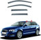 YYlong Windabweiser Regenabweiser für Audi A3 Sportback 8P 2004-2012 Sonnenblenden Regen Wetterschutz Luftabweiser Regenabweiser Seitenfensterabweiser
