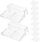 BESPORTBLE 12stücke Aquarium Abdeckungshalterungen Aus Acryl Stabile Clips Für Glasdeckel Geeignet Für Verschiedene Aquarien Unterstützung Für Aquarienzubehör