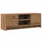 vidaXL Meuble TV chêne Artisanal 102x30x37,5 cm Bois d'ingénierie, Support TV, Armoire média, Armoire HiFi, unité TV, Meuble multimédia