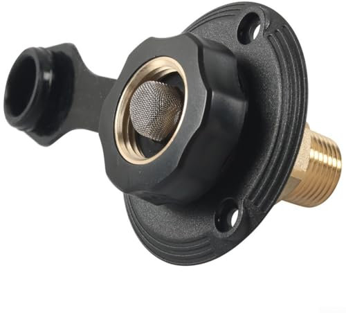 Clapet anti-retour d'entrée d'eau pratique pour camping-car, installation de remplacement facile, anti-retour