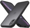 Mugust Matt Hülle für iPhone XR 6,1 Zoll, Handyhülle Mattierte Durchscheinende Rückseite Schutzhülle für iPhone XR (Schwarz)