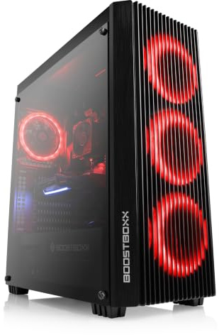 Gaming PC - AMD 5500, RTX 5060, 64 GB RAM, 2 TB SSD, WLAN, Windows 11 | Ryzen 5 6x 3.6 GHz, 8 GB VRAM, M.2 NVMe, DDR4, Wifi, Win11 Pro, günstiger Computer für Zocker, Rechner zum Spielen (A12569)
